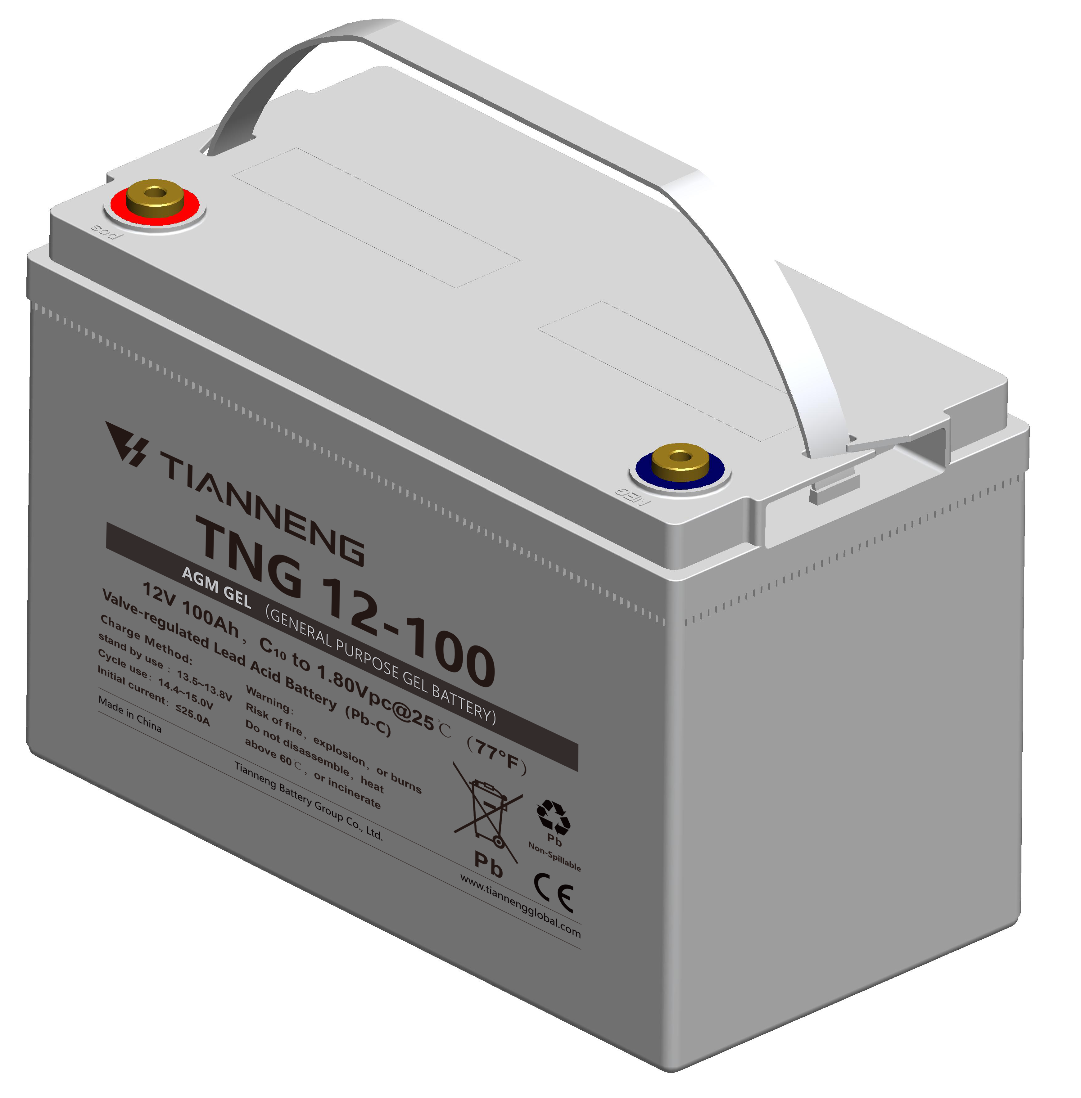 Tianneng Battery Group Co., Ltd. - Speicher - TNG 12V Gel Battery Storage System TNG 12V 250AH - Art. 36478