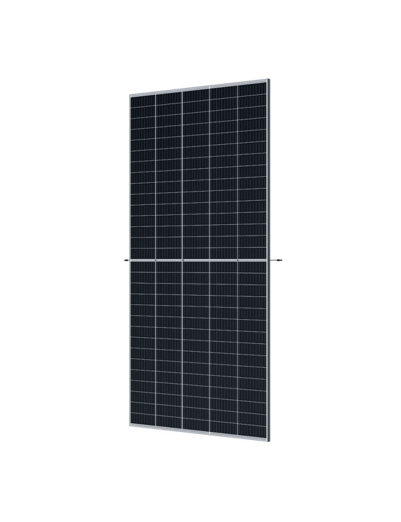 Trinasolar Solarmodul  Bifacial Dual Glass TSM-490-DEG18MC.20 mit silberner Rahmen
