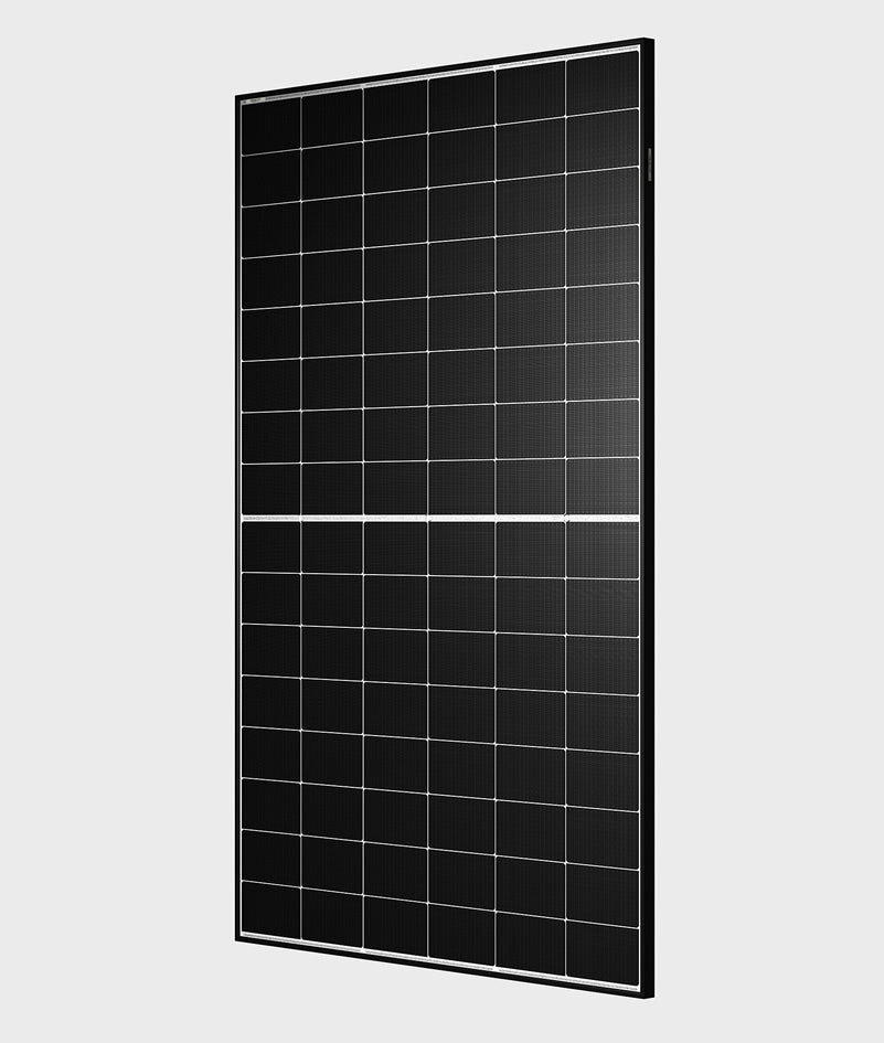 TW SOLAR Solarmodul TWMNH-48HD450, Schwarzer Rahmen