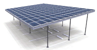 Carport Structures Corporation - Montagesysteme - Three Column Double Three Column Double - Art. 6961