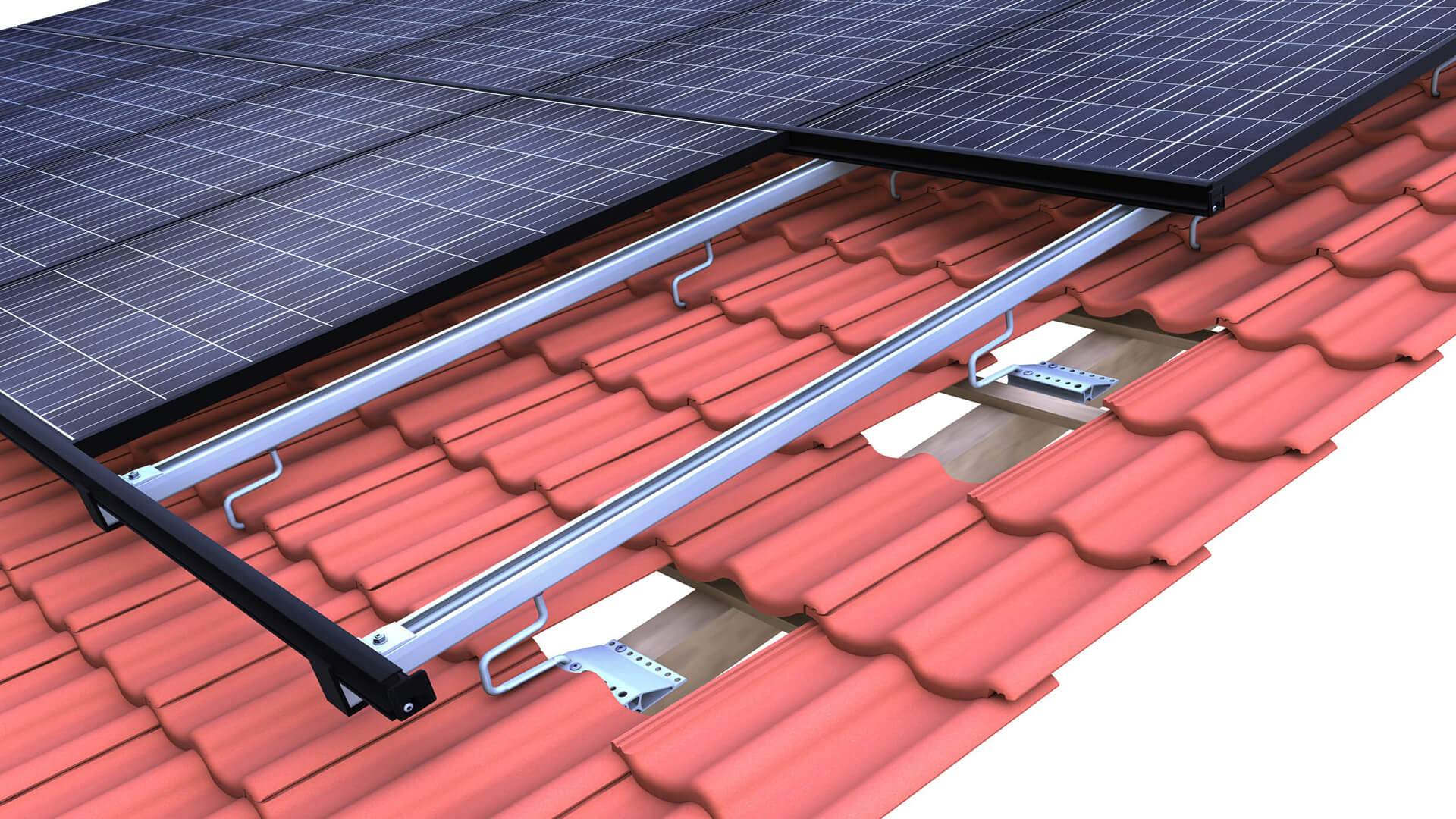 Novotegra GmbH - Montagesysteme - Tile Roof Insertion System Top-fix Tile roof | insertion system top-fi x - Art. 9452