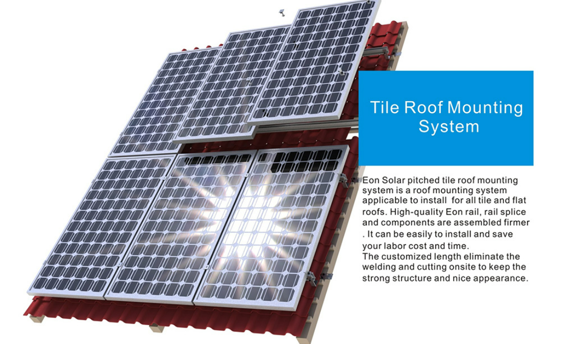 Xiamen Eon Solar Energy Technology Co., Ltd. - Montagesysteme - Tile Roof Mounting System Tile Roof Mounting System - Art. 5397