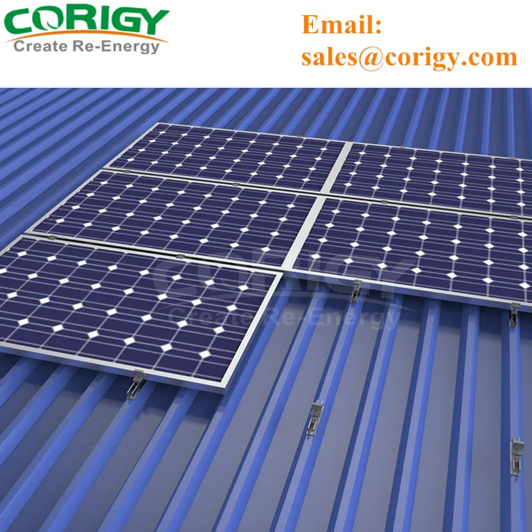 Xiamen Corigy New Energy Technology Co., Ltd. - Montagesysteme - Tin Roof Solar Mounting System Tin Roof Solar Mounting System - Art. 2977