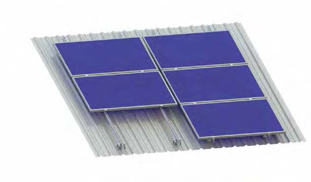 Fujian Dealong Trading Co., Ltd - Montagesysteme - Trapezoidal Metal Roof Mounting System Trapezoidal Metal Roof - Art. 9562