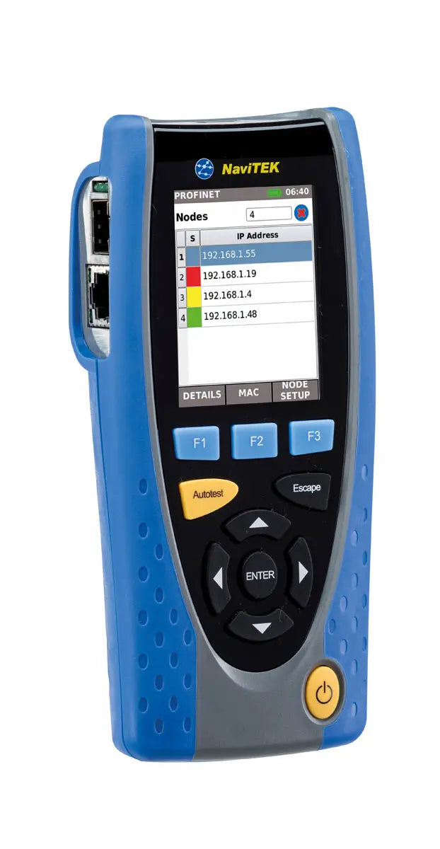 Trend Networks Diagnoseprüfer NaviTEK NT PROFINET