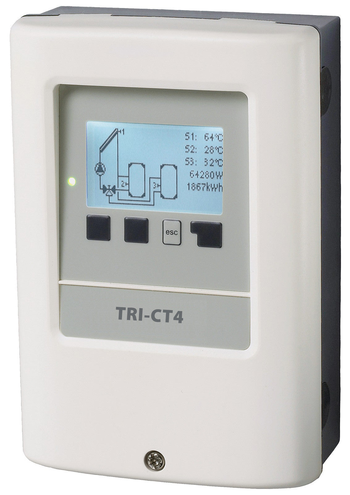 Trienergia Solarsteuergerät CT4