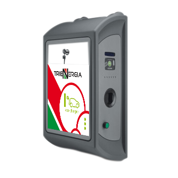 Trienergia Wallbox EV Wandladestation - Doppelt 7Kw