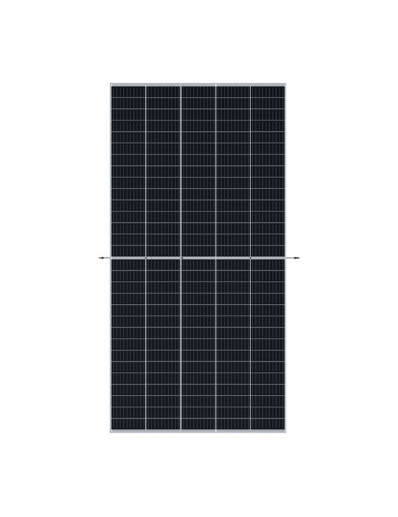 Trinasolar Solarmodul  Bifacial Dual Glass TSM-495-DEG18MC.20 mit silberner Rahmen