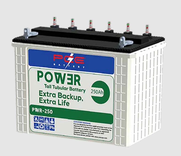 PCE Power FZE - Speicher - Tubular 12V 200~250Ah PWR 220 - Art. 38613