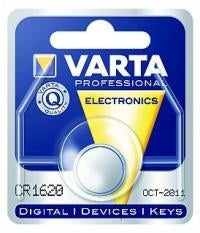 VARTA Lithium Knopfzelle CR1620 3V (Einzelblister)