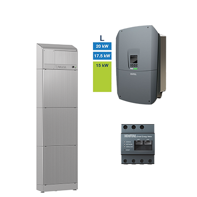 VARTA + KOSTAL Solarspeicher VARTA.Wall 15 + Plenticore L G3