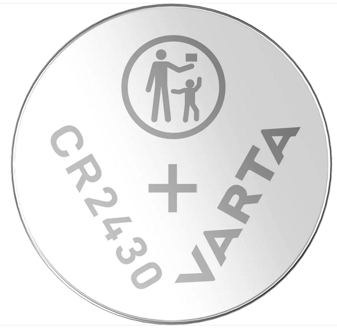 VARTA Lithium Knopfzelle CR2430 3V