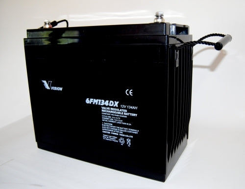 VISION Bleiakku 6FM134DX mit 12V und 134Ah