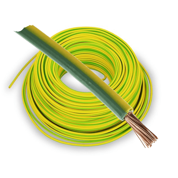 VOIFLEX Kabel Einzeldraht Grün-Gelb10mm 