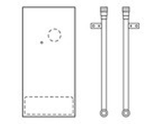 Vaillant Abstandshalter f. Aufputzmontage VED/7