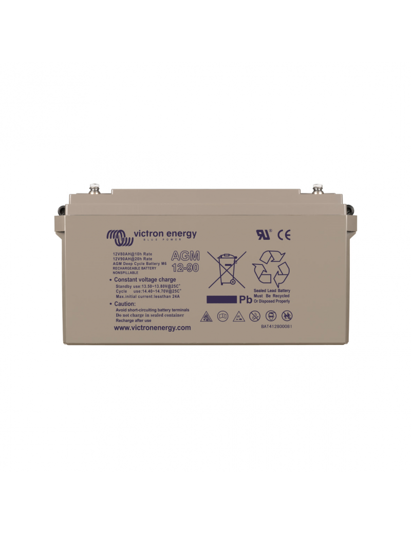 Victron Energy Batterie AGM Deep Cycle M6 12 V/90