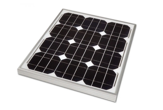 Victron Energy BlueSolar 30W-12V Monokristalline 560x350x25mm Serie 4a Silberner Rahmen