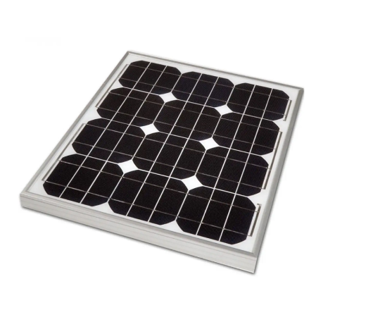 Victron Energy BlueSolar 55W-12V Monokristalline 545x668x25mm Serie 4a Silberner Rahmen