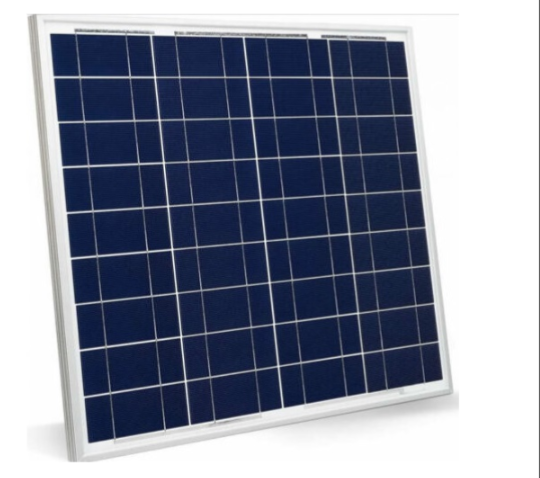 Victron Energy BlueSolar 60W-12V Polycrystalline 545x668x25mm Serie 4a Silberner Rahmen