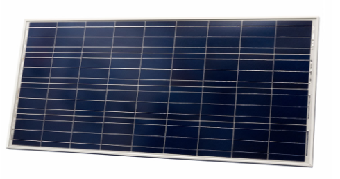 Victron Energy BlueSolar 90W-12V Polycrystalline 780x668x30mm Serie 4a Silberner Rahmen