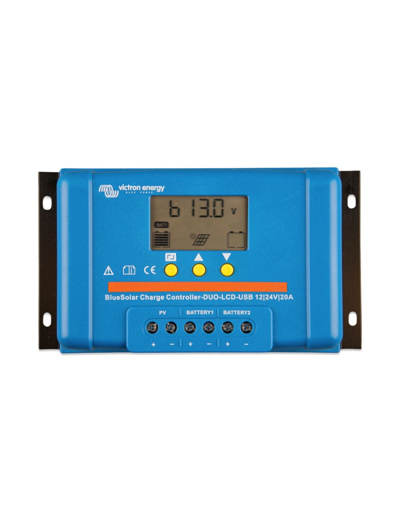 Victron Energy BlueSolar PWM DUO 12/24 V - 20 A Laderegle