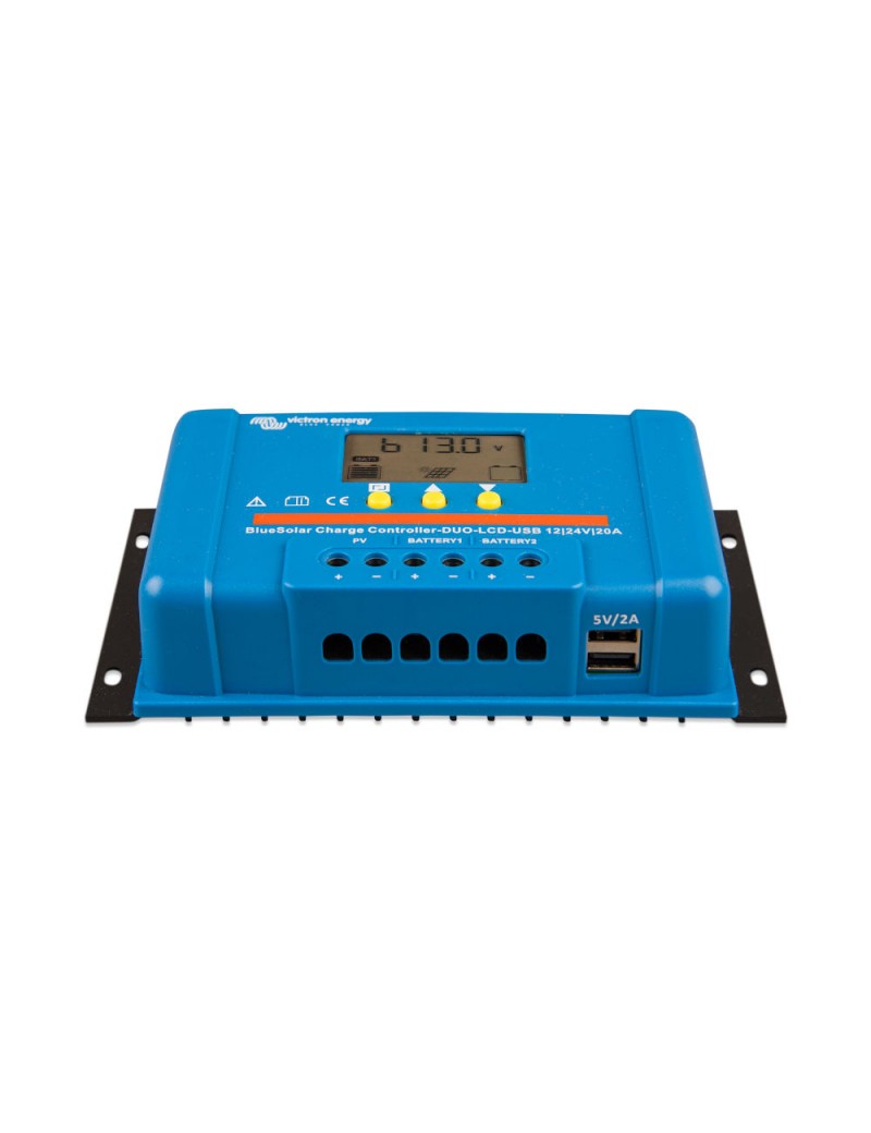 Victron Energy BlueSolar PWM DUO 12/24 V - 20 A Laderegle