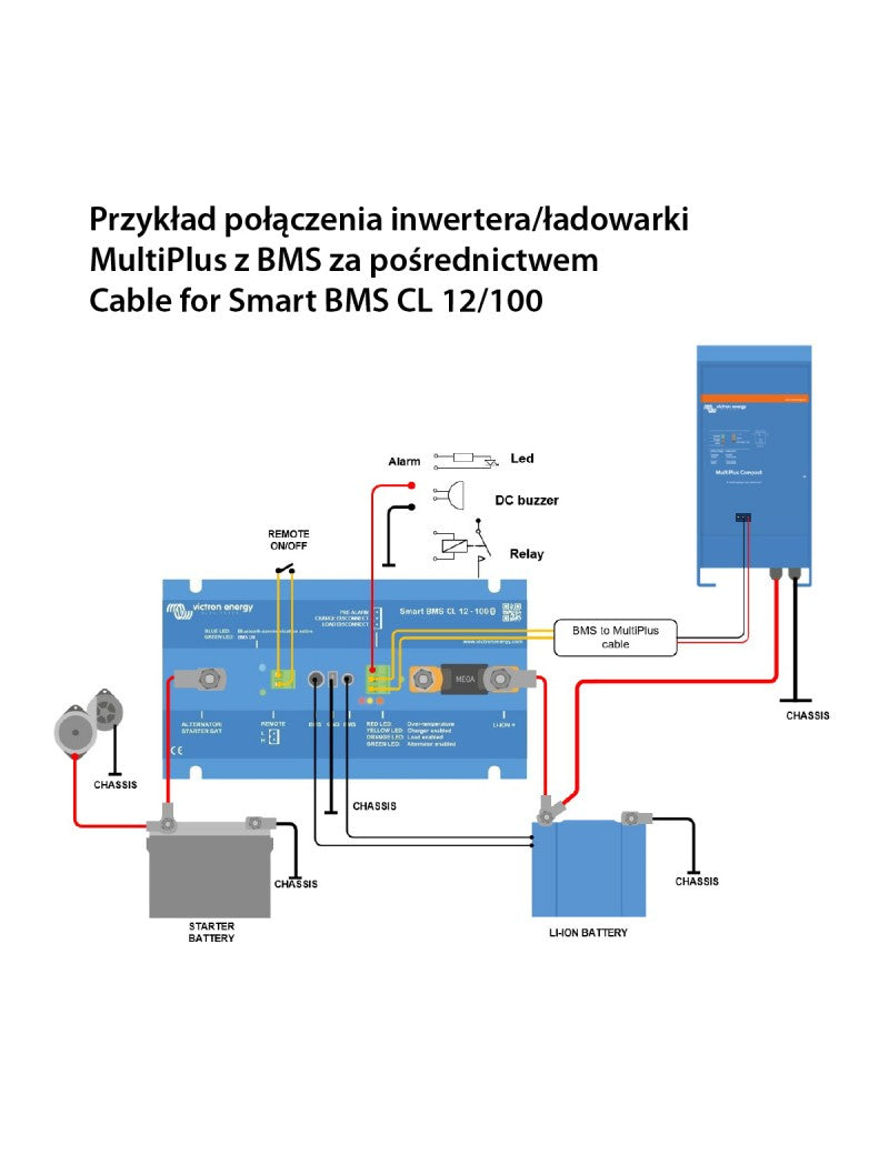 Victron Energy Kabel MultiPlus für BMS CL 12/100