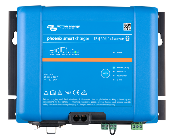 Victron Energy Ladegerät Phoenix Smart IP43 12/30(1+1) 120-240V