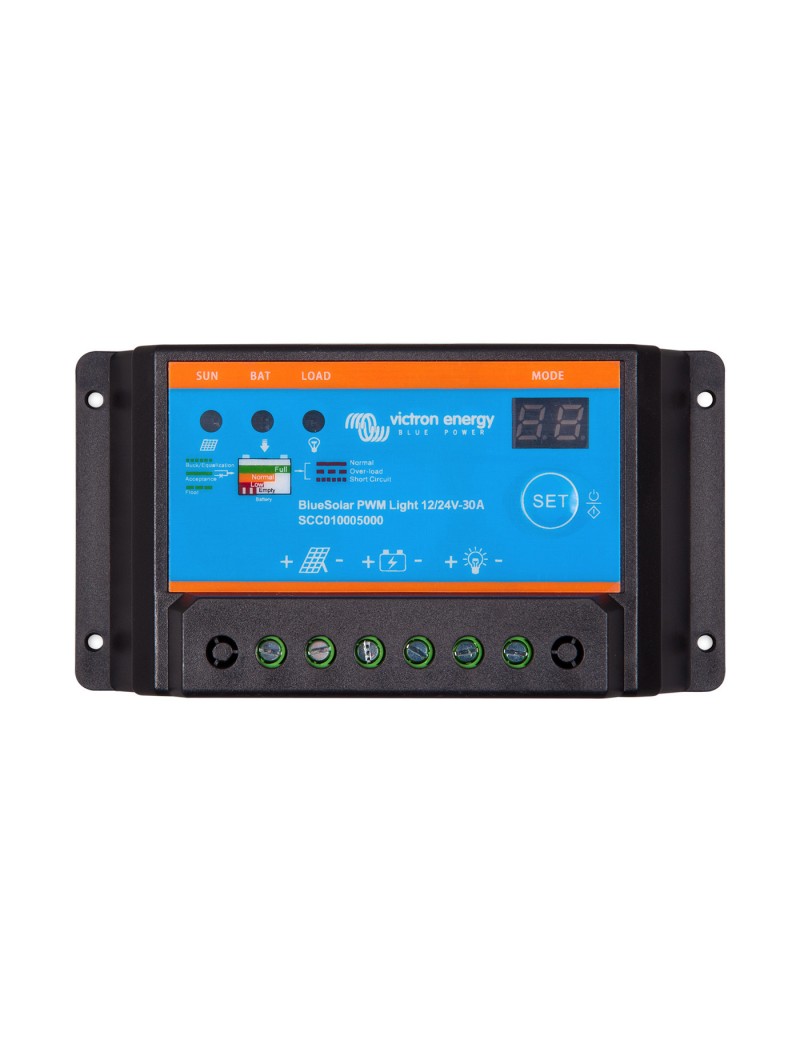 Victron Energy Laderegler BlueSolar PWM-Pro 12/24 V - 30 A