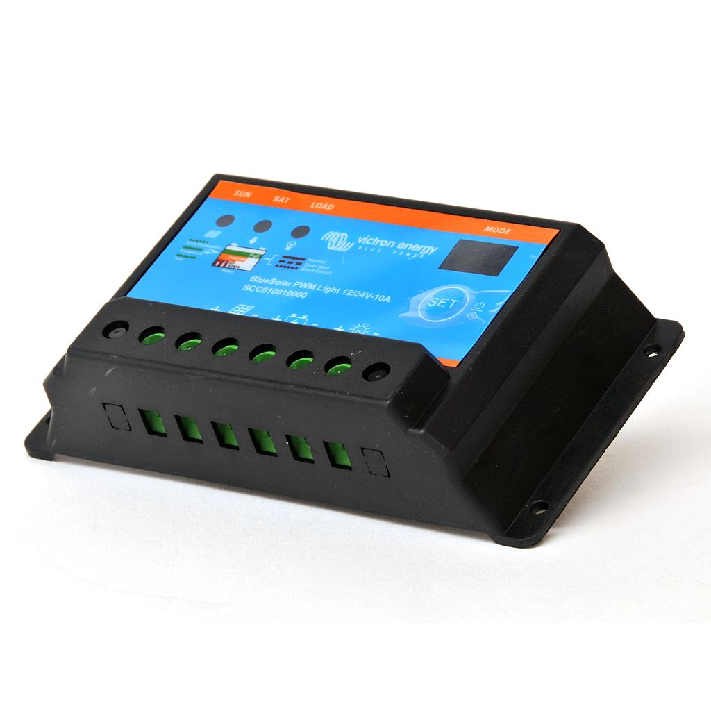 Victron Energy Laderegler BlueSolar PWM-Lichtladeregler 12/24V-10A