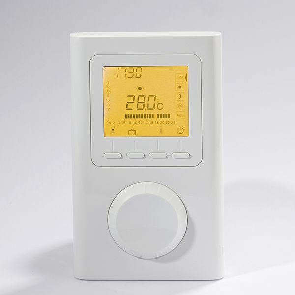 Vitramo Funkthermostat Fernbedienteil wochenprogrammierbar 135x81x22mm
