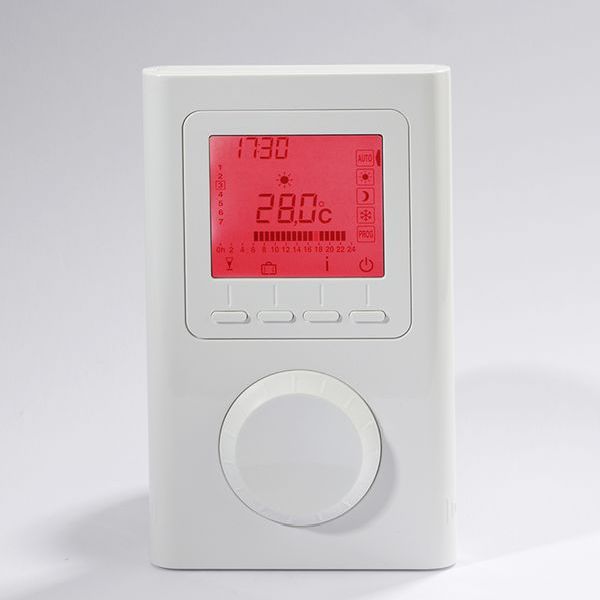 Vitramo Funkthermostat Fernbedienteil wochenprogrammierbar 135x81x22mm