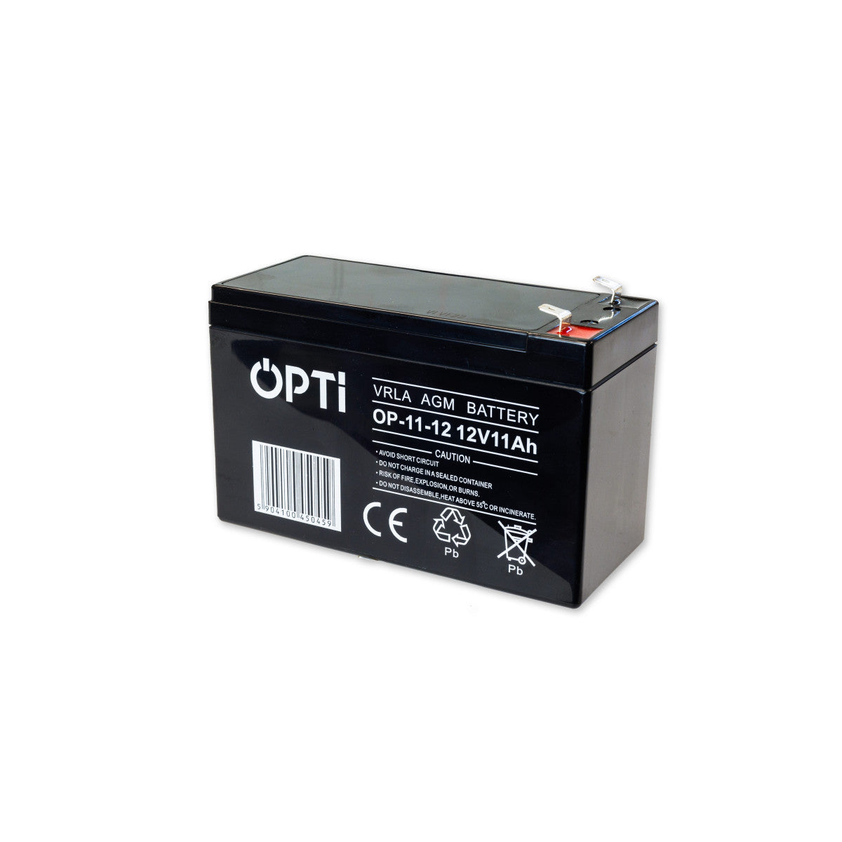 Volt Polska Batteriespeicher AKUMULATOR AGM OPTI 12V 11 Ah VRLA - Art. 38772