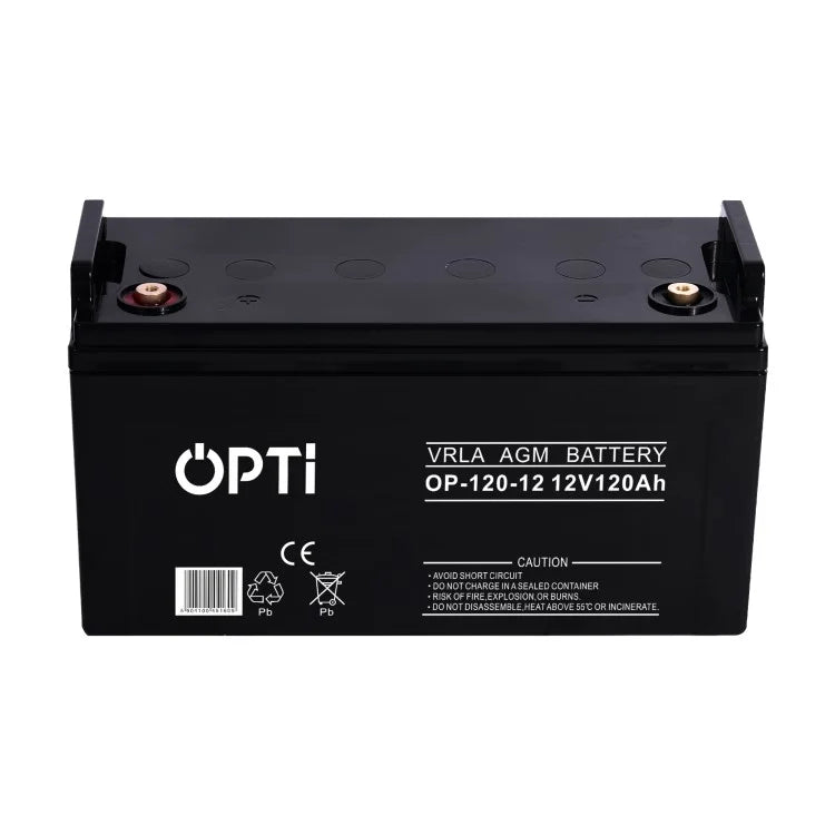 Volt Polska Batteriespeicher AKUMULATOR AGM OPTI 12V 120 Ah VRLA - Art. 38777