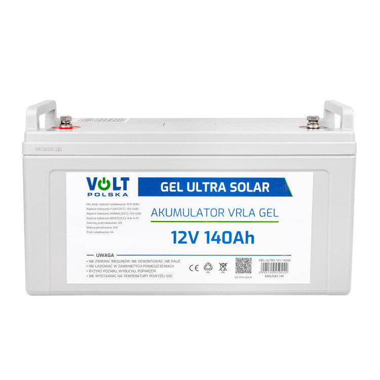 Volt Polska Batteriespeicher AKUMULATOR GEL VPRO PREMIUM 12V 140 - Art. 38781