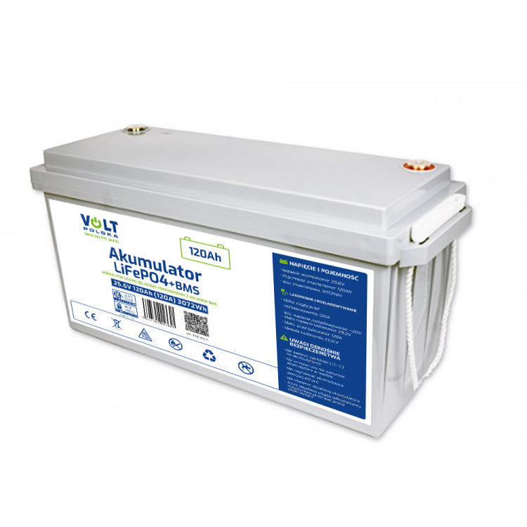 Volt Polska Batteriespeicher BATTERY LiFePO4 25.6V 120Ah - Art. 38788
