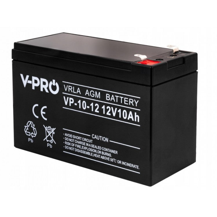 Volt Polska Speicher KUMULATOR AGM OPTI 12V 10 Ah VRLA - Art. 38771
