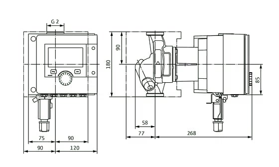 WILO Stratos MAXO 30/0,5-12 PN 10 -Art. 2186192