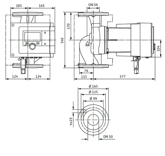 WILO Stratos MAXO 50/0,5-14 PN 6/10 -Art. 2186206