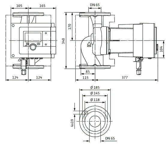 WILO Stratos MAXO 65/0,5-16 PN 6/10 -Art. 2186211