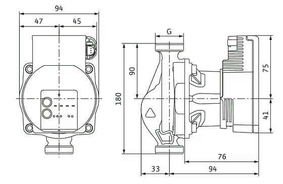 WILO Varios PICO-STG 25/1-7 -Art. 4215542