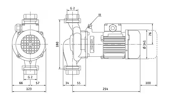WILO VeroLine-IPL 30/80-0,12/2 -Art. 2089574