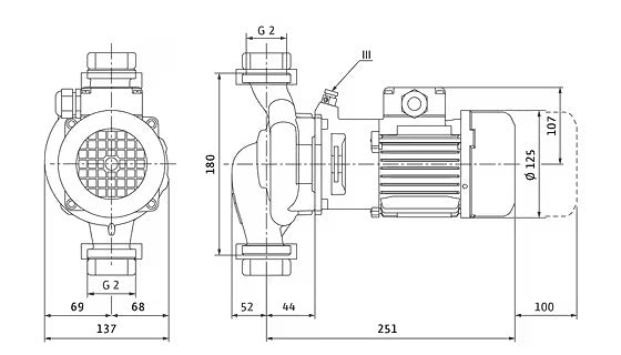 WILO VeroLine-IPL 30/85-0,18/2-S1 -Art. 2087573