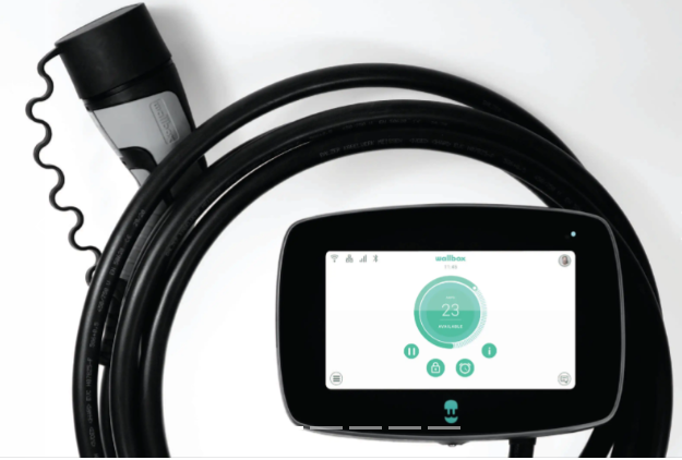 Wallbox Commander 2 EV-Ladegeräte 11 kW, 5 Meter, Typ 2, 4G, Schwarz, 3PH, IP54