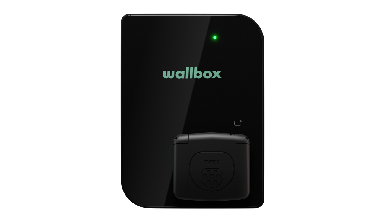 WALLBOX CPB1-S-2-4-8-002, Copper SB EV-Ladegeräte 22 kW, Socket, Typ 2, Schwarz