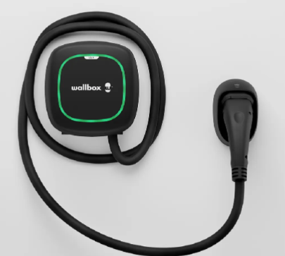 Wallbox Pulsar Max EV-Ladegeräte 22 kW, 5 Meter, Typ 2, Schwarz, 3PH, IP55