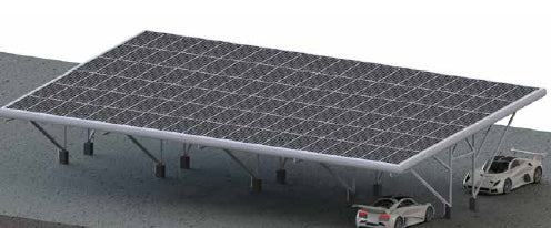 Xiamen Solar First Energy Technology Co., Ltd. - Montagesysteme - Waterproof Solar Carport Waterproof Solar Carport - Art. 6769