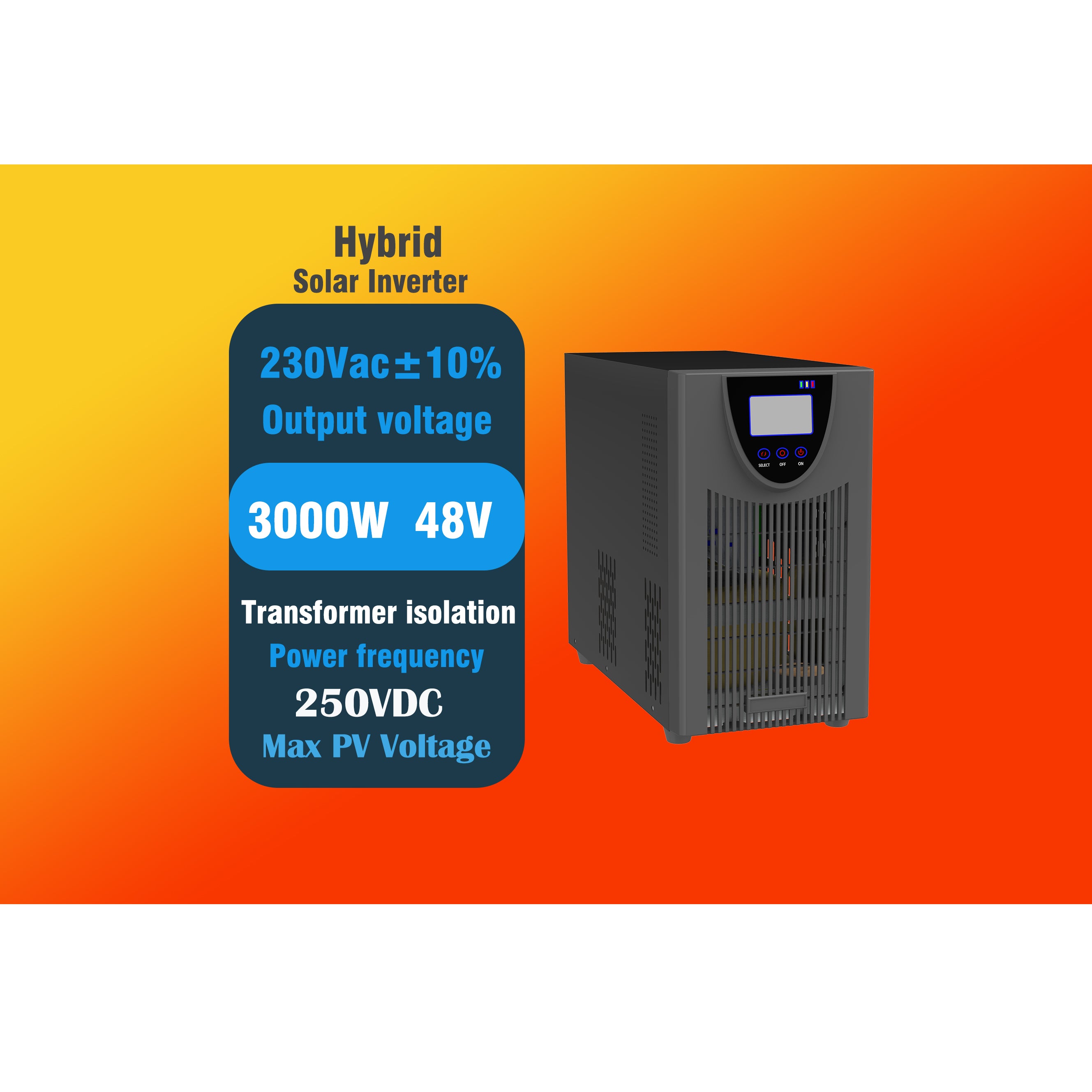 Shenzhen JingFuYuan TECH. Co., Ltd - Wechselrichter - XPI 3-10K XPI 5K - Art. 8089