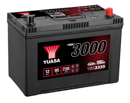 Yuasa Autobatterie YBX3335 12V 95Ah 720A (YBX3000 Serie)