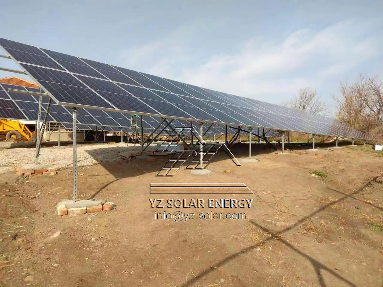 Xiamen Young Zone Solar Technology Co., Ltd. - Montagesysteme - YZ-Solar Steel Ground YZ-SSG01 - Art. 8752